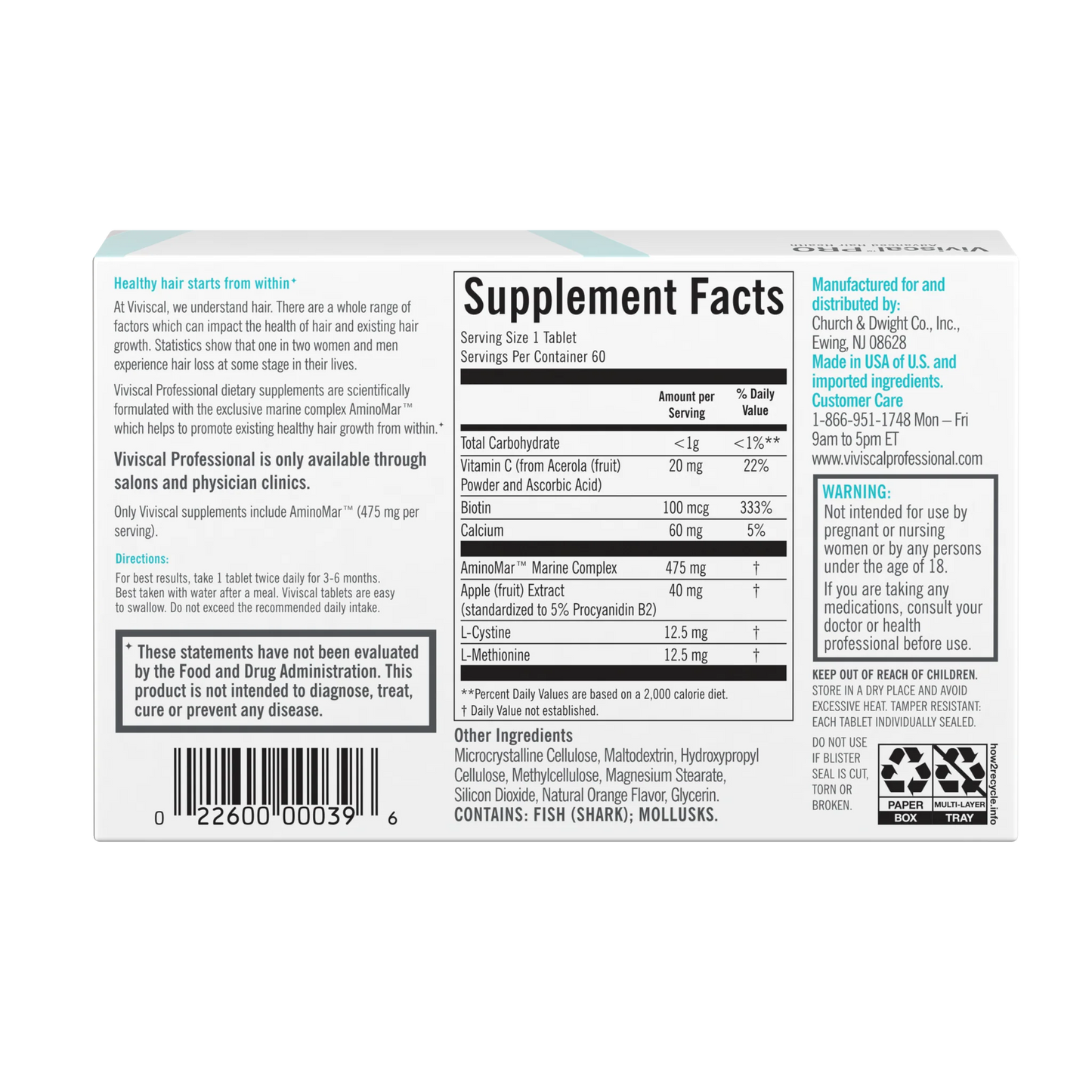 Viviscal Pro - 3 month supply